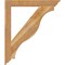 Ekena Millwork Funston Traditional Rough Sawn Bracket, Western Red Cedar, 4"W x 36"D x 42"H BKT04X36X42FST01RWR - alternate 3